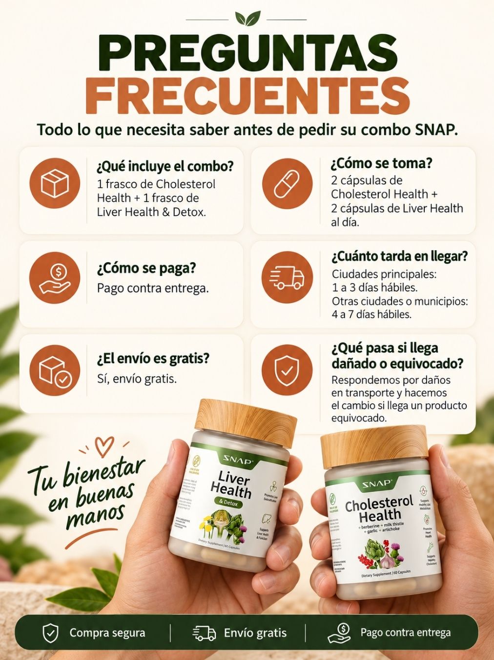 COMBO SALUD HÍGADO Y COLESTEROL
