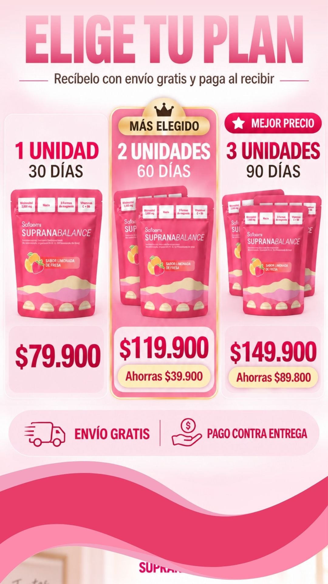 SUPRANA: Regularidad, energía y ganas