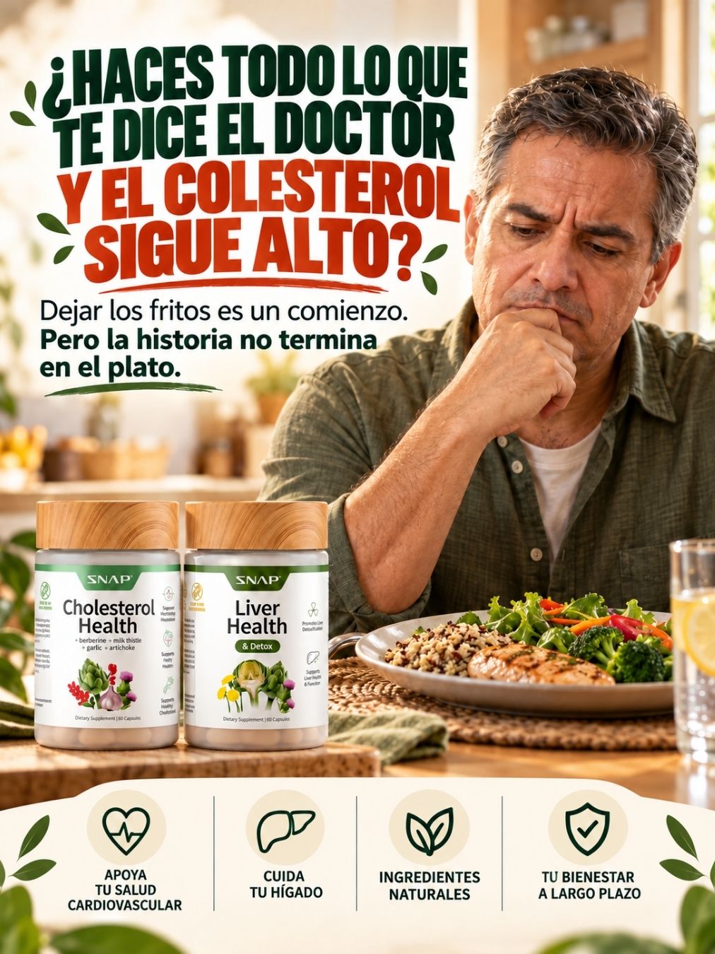 COMBO SALUD HÍGADO Y COLESTEROL
