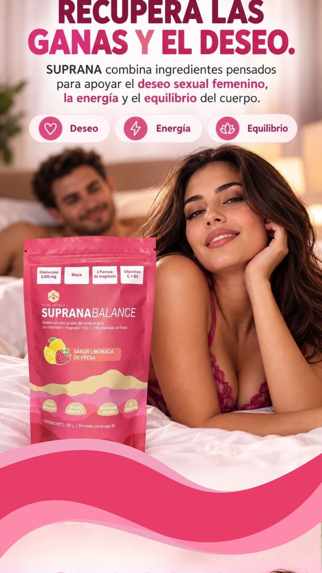 SUPRANA: Regularidad, energía y ganas