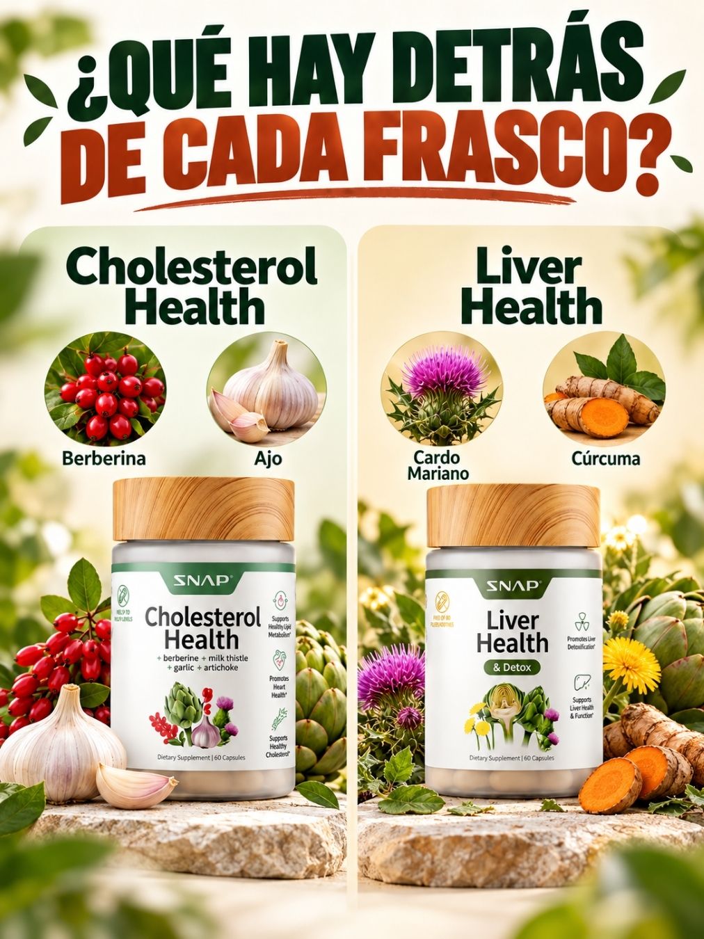 COMBO SALUD HÍGADO Y COLESTEROL