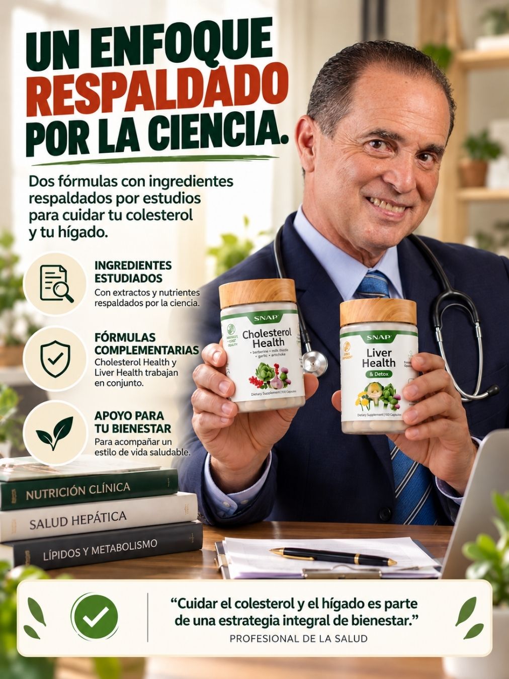 COMBO SALUD HÍGADO Y COLESTEROL
