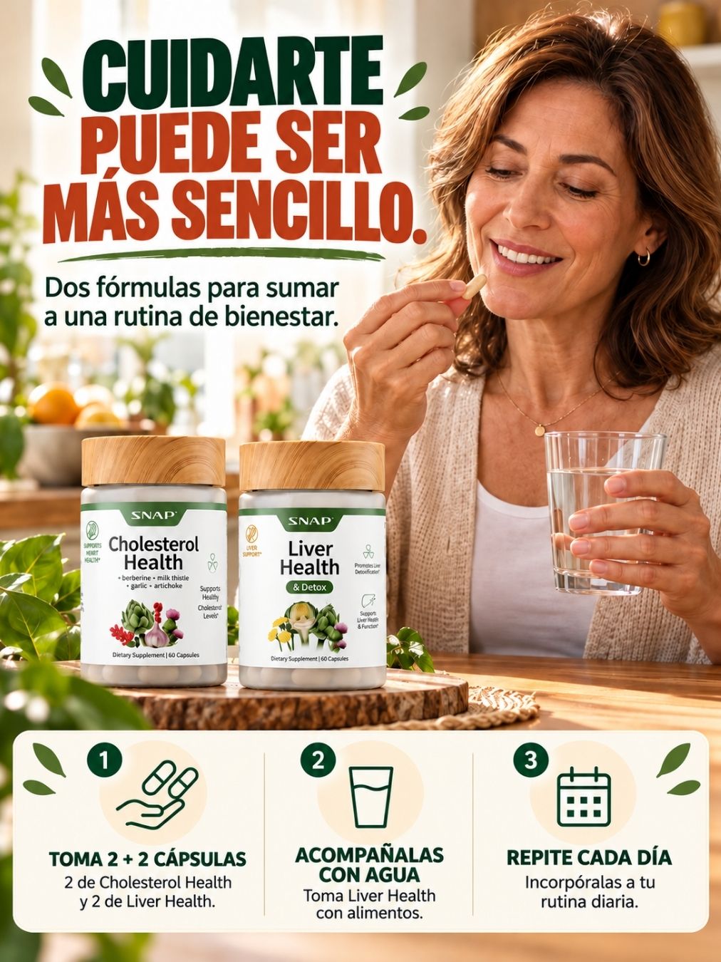 COMBO SALUD HÍGADO Y COLESTEROL