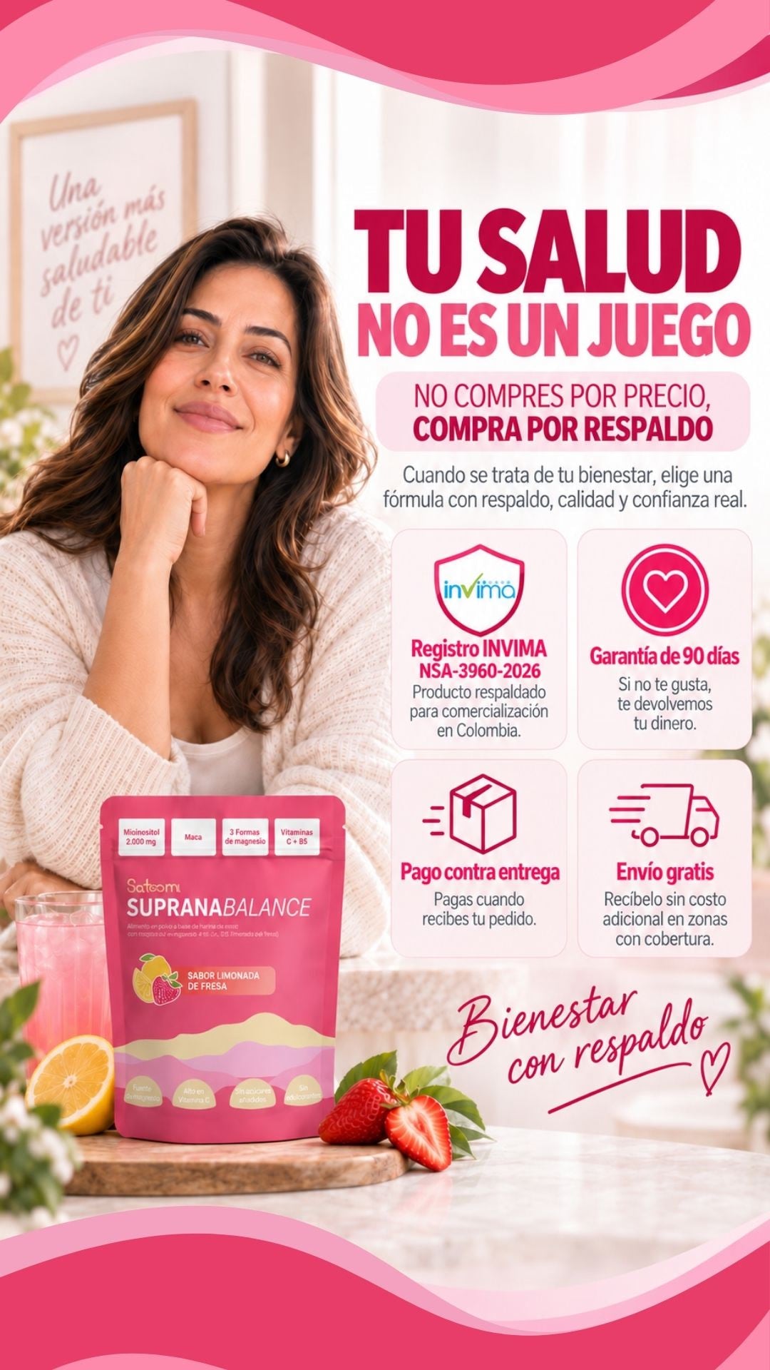 SUPRANA: Regularidad, energía y ganas
