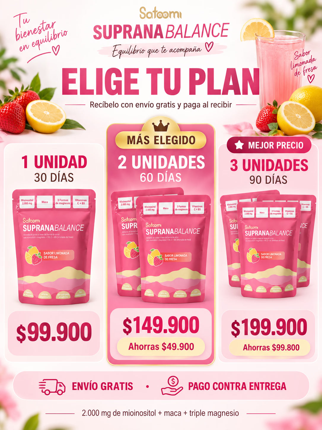 SUPRANA - Regularidad, energía y ganas
