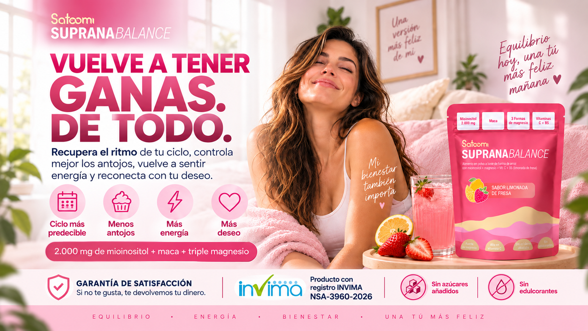 SUPRANA - Regularidad, energía y ganas
